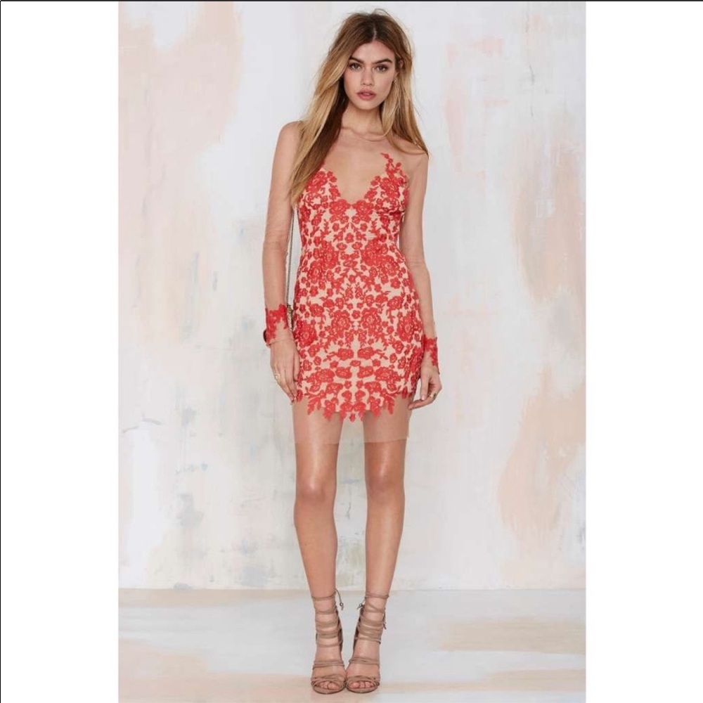 For Love & Lemon Dress- M